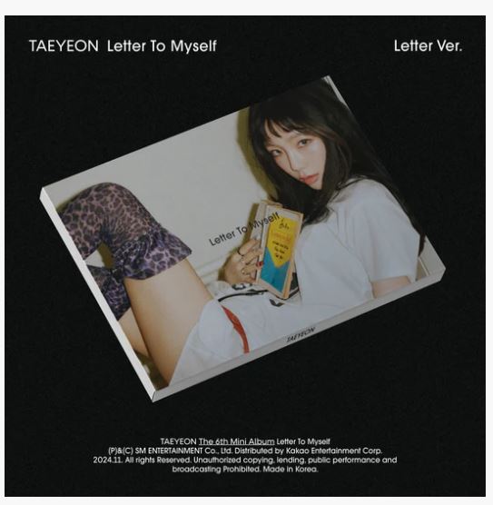 TAEYEON - 6th Mini Album [Letter To Myself] (Letter Ver.)