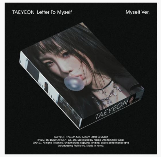 TAEYEON - 6th Mini Album [Letter To Myself] (Myself Ver.)