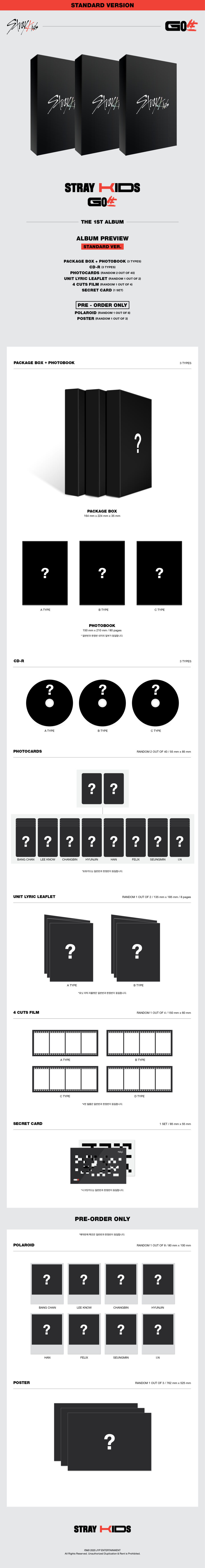 Stray Kids – 1St Full Album [Go Live GO生]