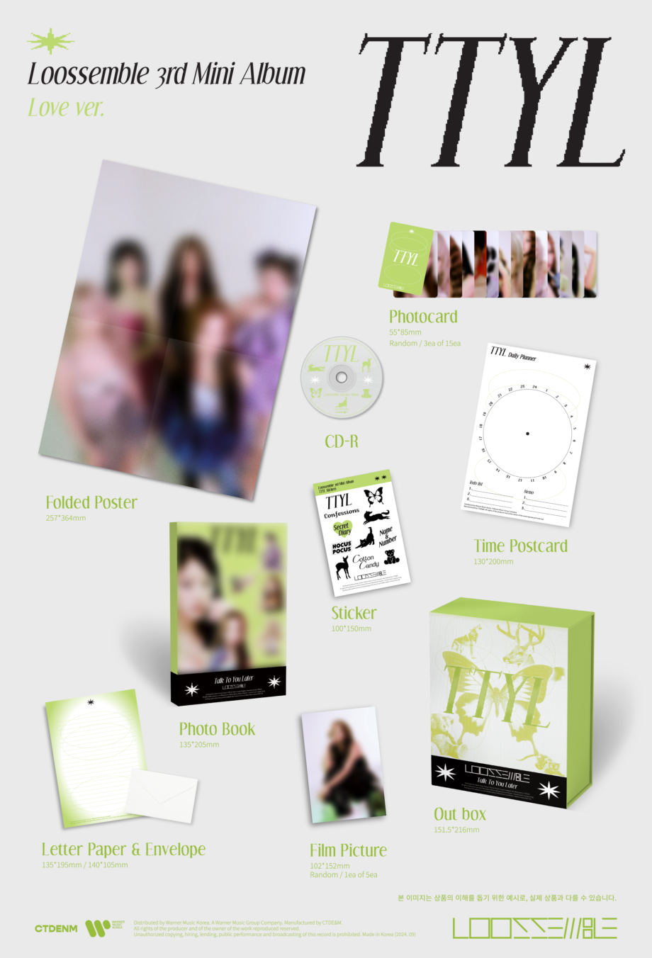 Loossemble - 3RD MINI ALBUM [TTYL]