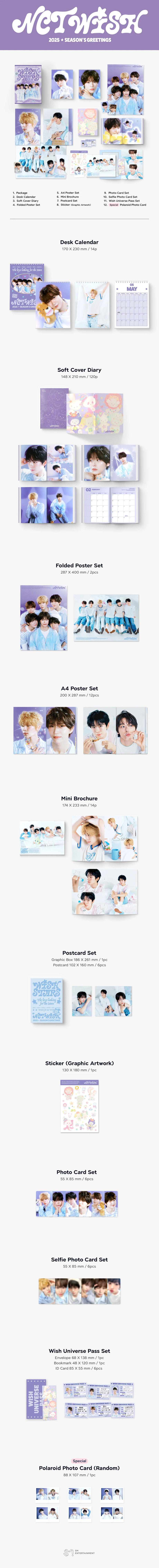 NCT WISH - 2025 SEASON'S GREETINGS [WISH STARS]