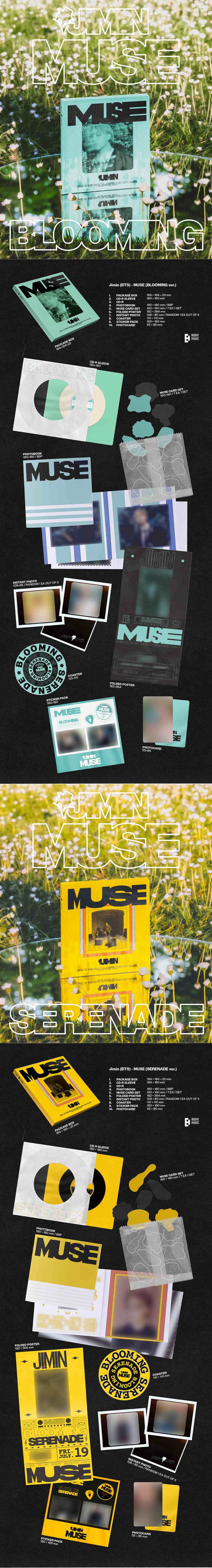 JIMIN (BTS) - 2ND SOLO ALBUM [MUSE]