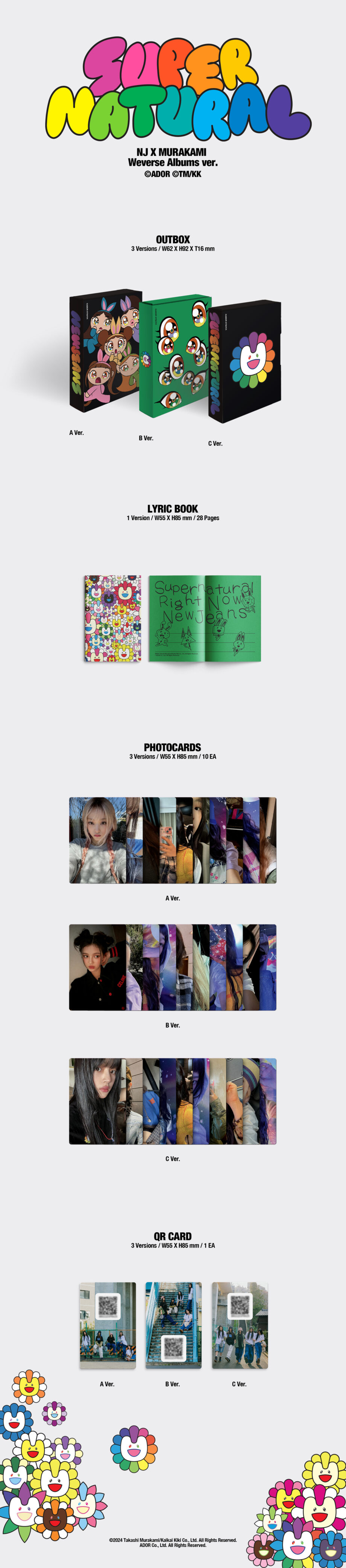NewJeans - Japan Double Single Album [Supernatural] (Weverse Ver.)