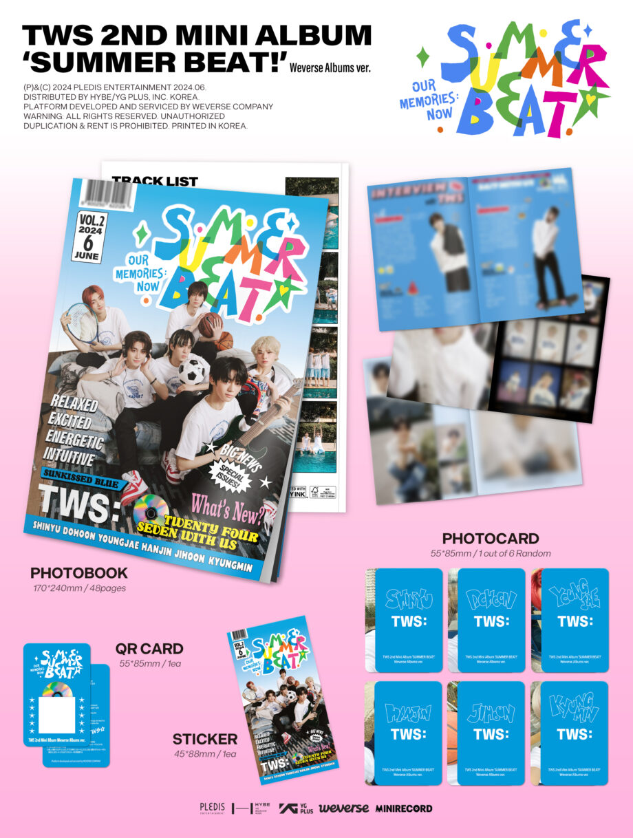 TWS - 2ND MINI ALBUM [SUMMER BEAT!] (Weverse Ver.)