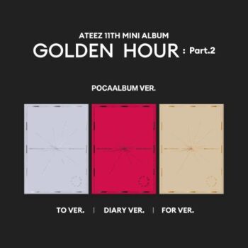 ATEEZ - 11th Mini Album [GOLDEN HOUR : Part.2] (POCA Ver.)
