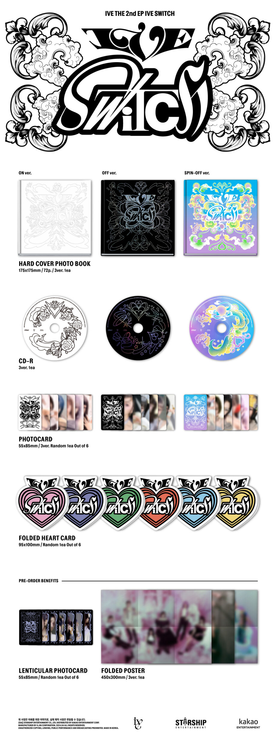 IVE - 2ND MINI ALBUM [IVE SWITCH]