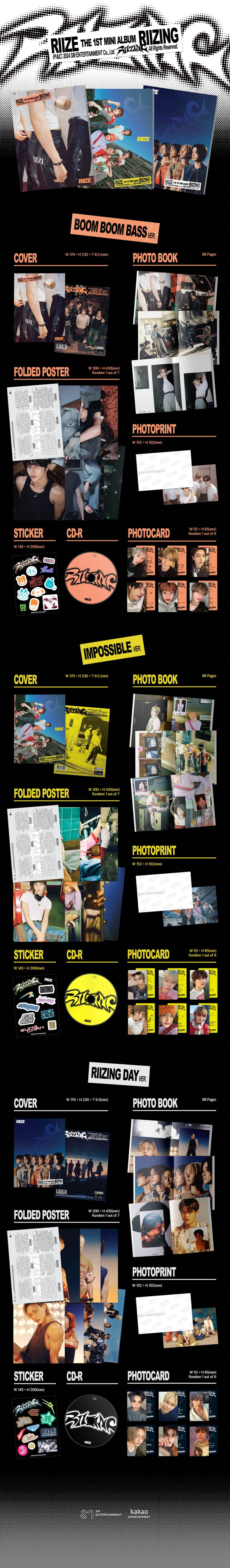 RIIZE - 1st Mini Album [RIIZING] (Photobook Ver.)