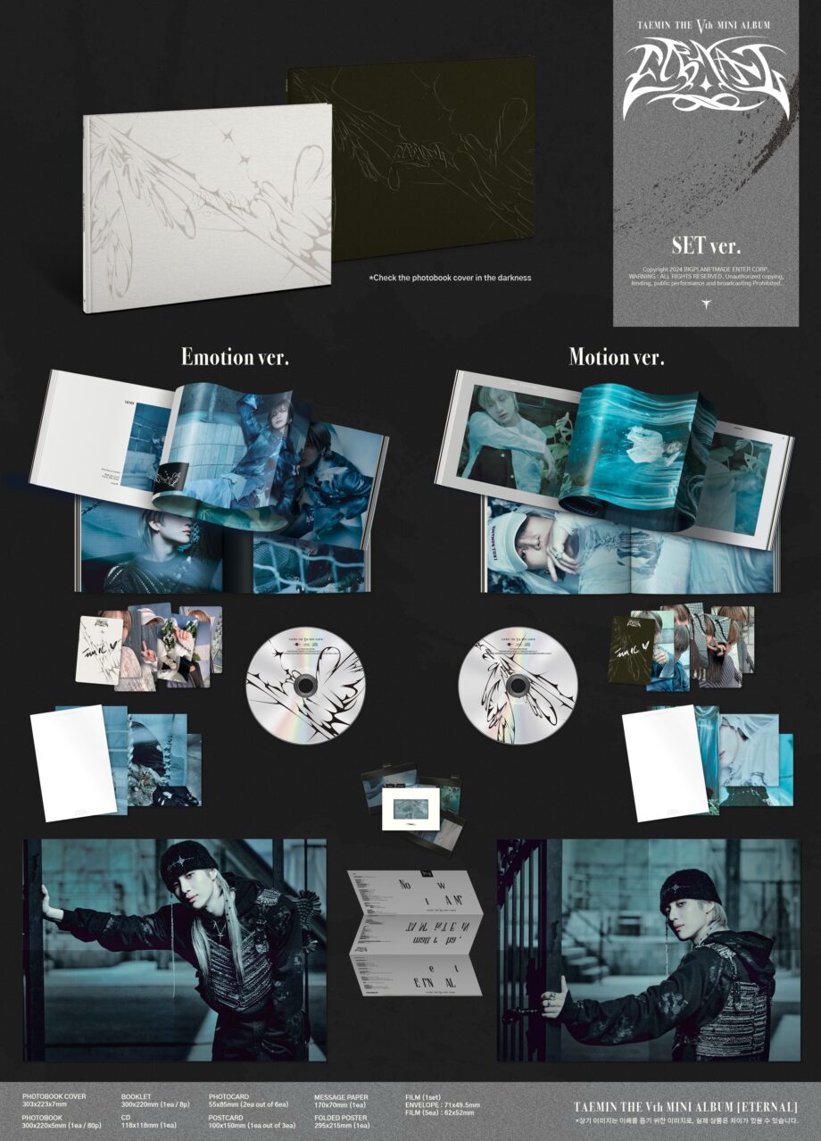 TAEMIN (SHINee) - 5TH MINI ALBUM [ETERNAL]