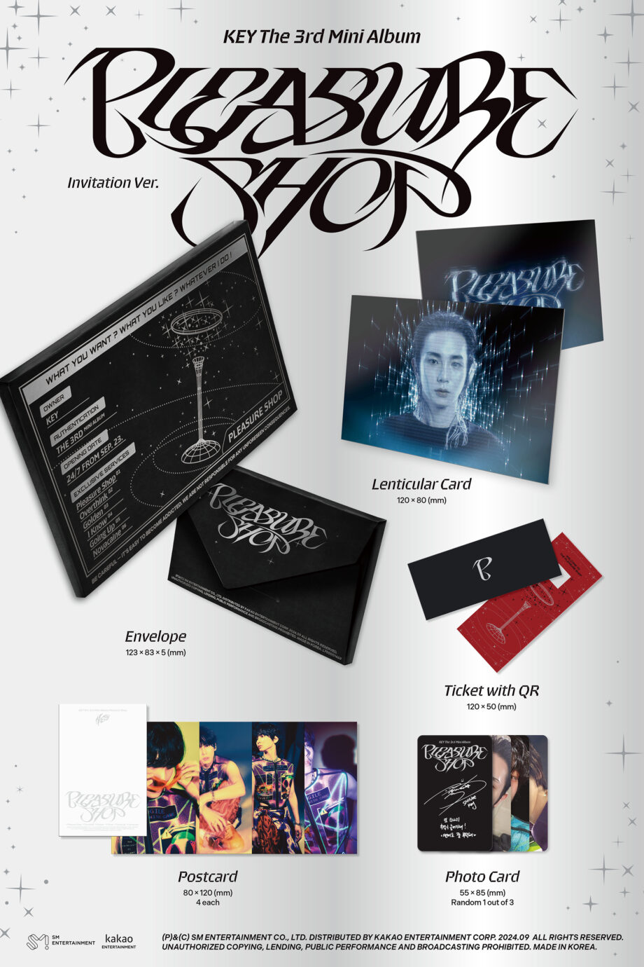 Key (SHINee) - 3rd Mini Album [Pleasure Shop] (Invitation Ver.)