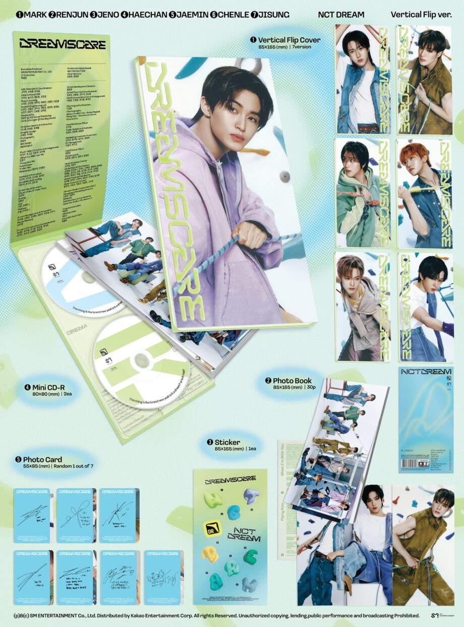 NCT DREAM - 4th Full Album [DREAMSCAPE] (Vertical Flip Ver.)