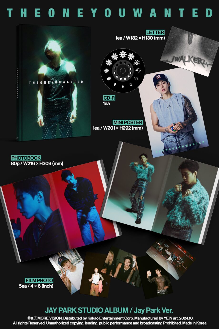 Jay Park - 6th Full Album [THE ONE YOU WANTED] (Jay Park Ver.)