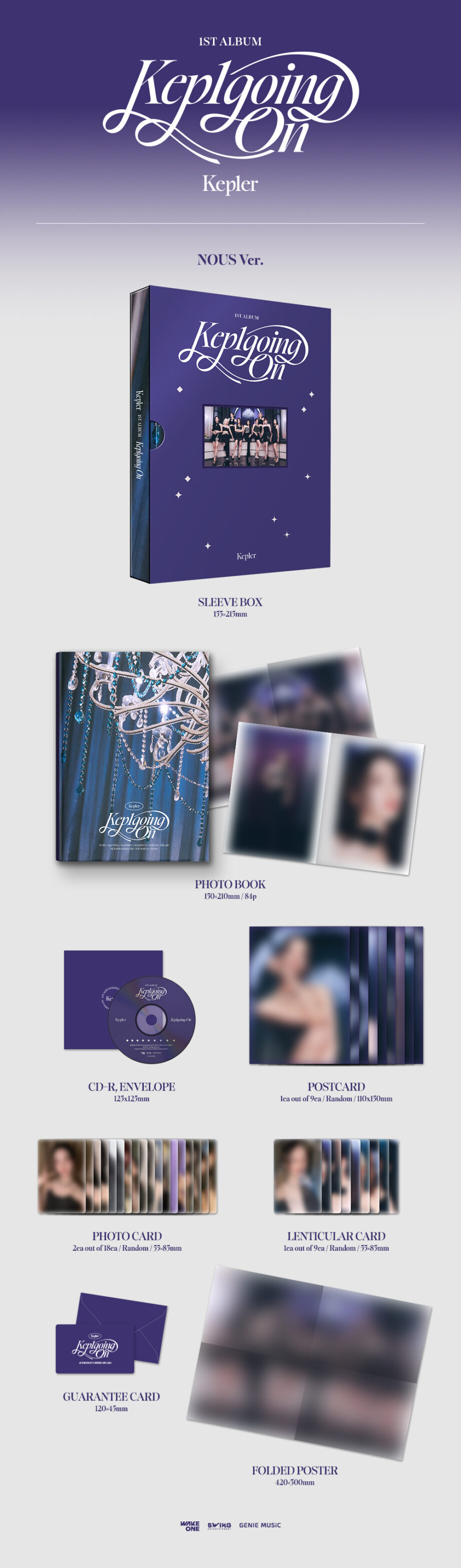 Kep1er -1ST FULL ALBUM [Kep1going On]