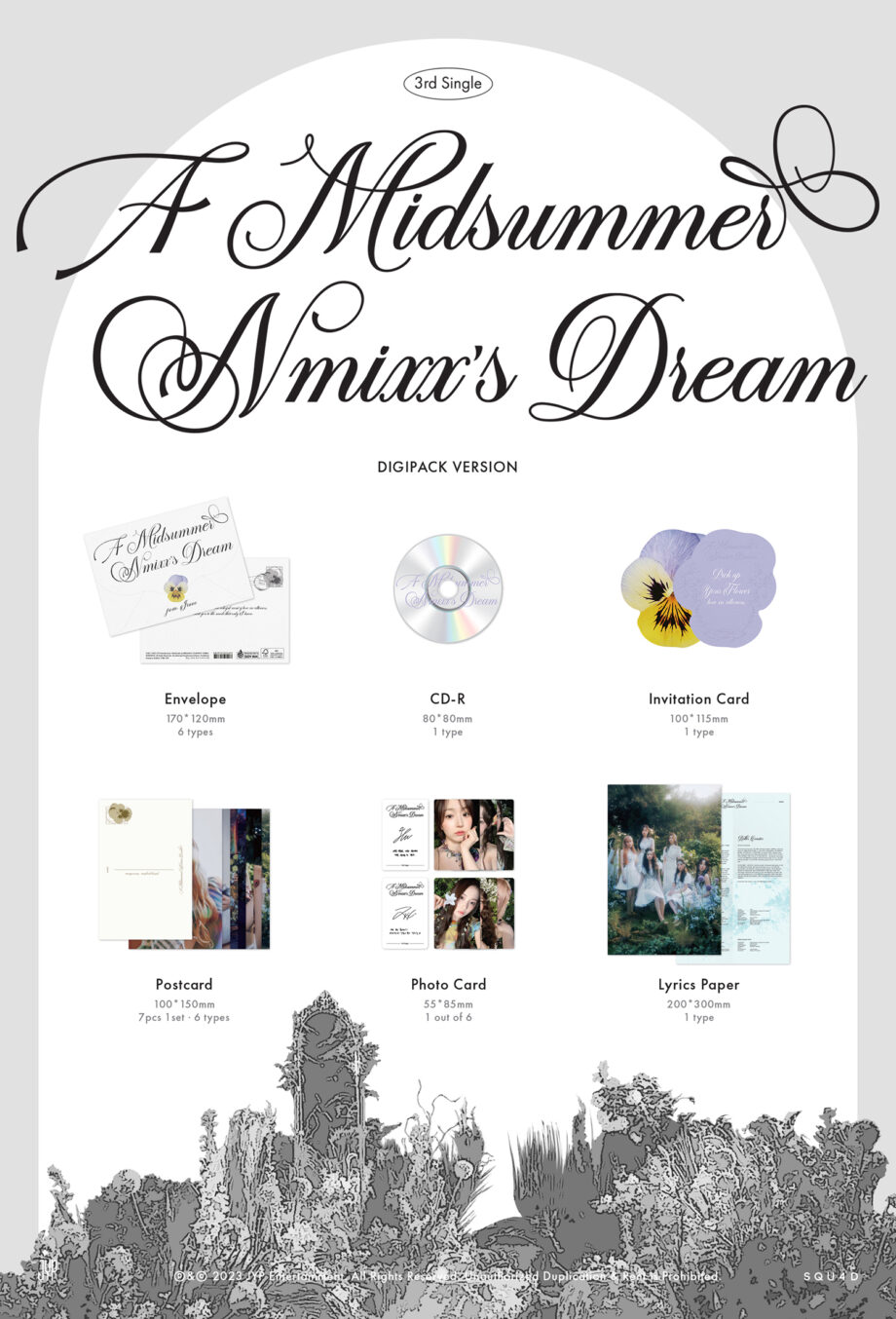 NMIXX - 3rd Single [A Midsummer NMIXX’s Dream] (Digipack Ver.)