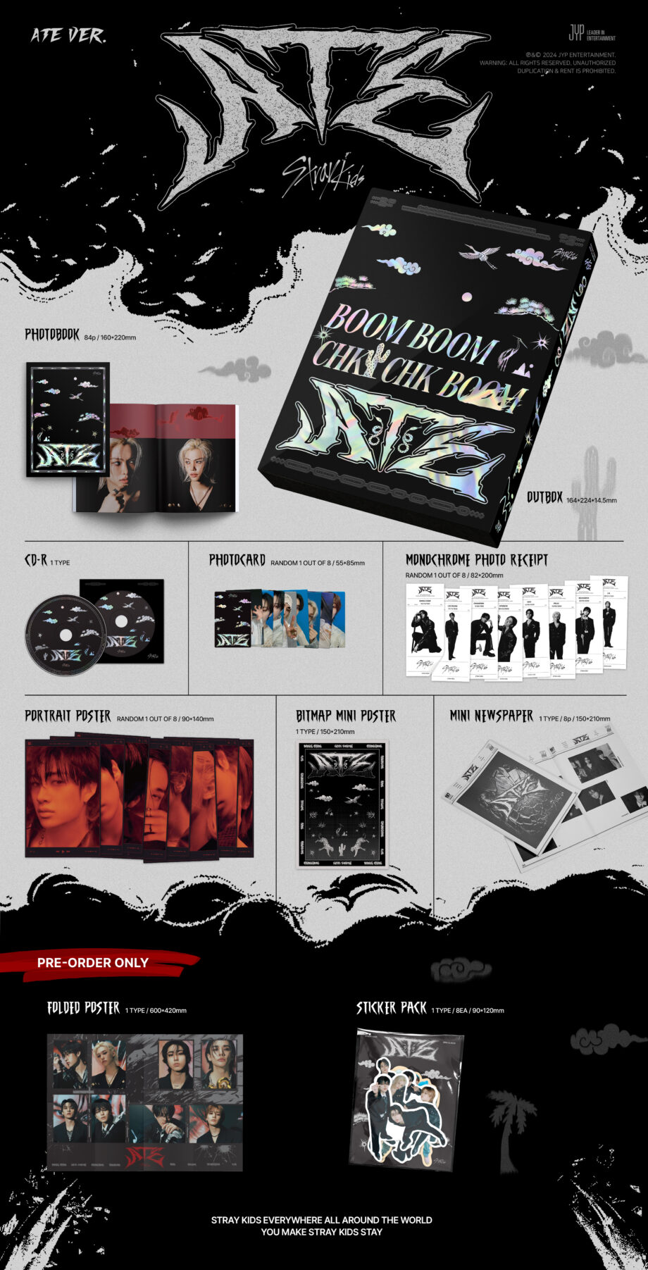 Stray Kids - 9th Mini Album [ATE] (ATE Ver.) (LIMITED)