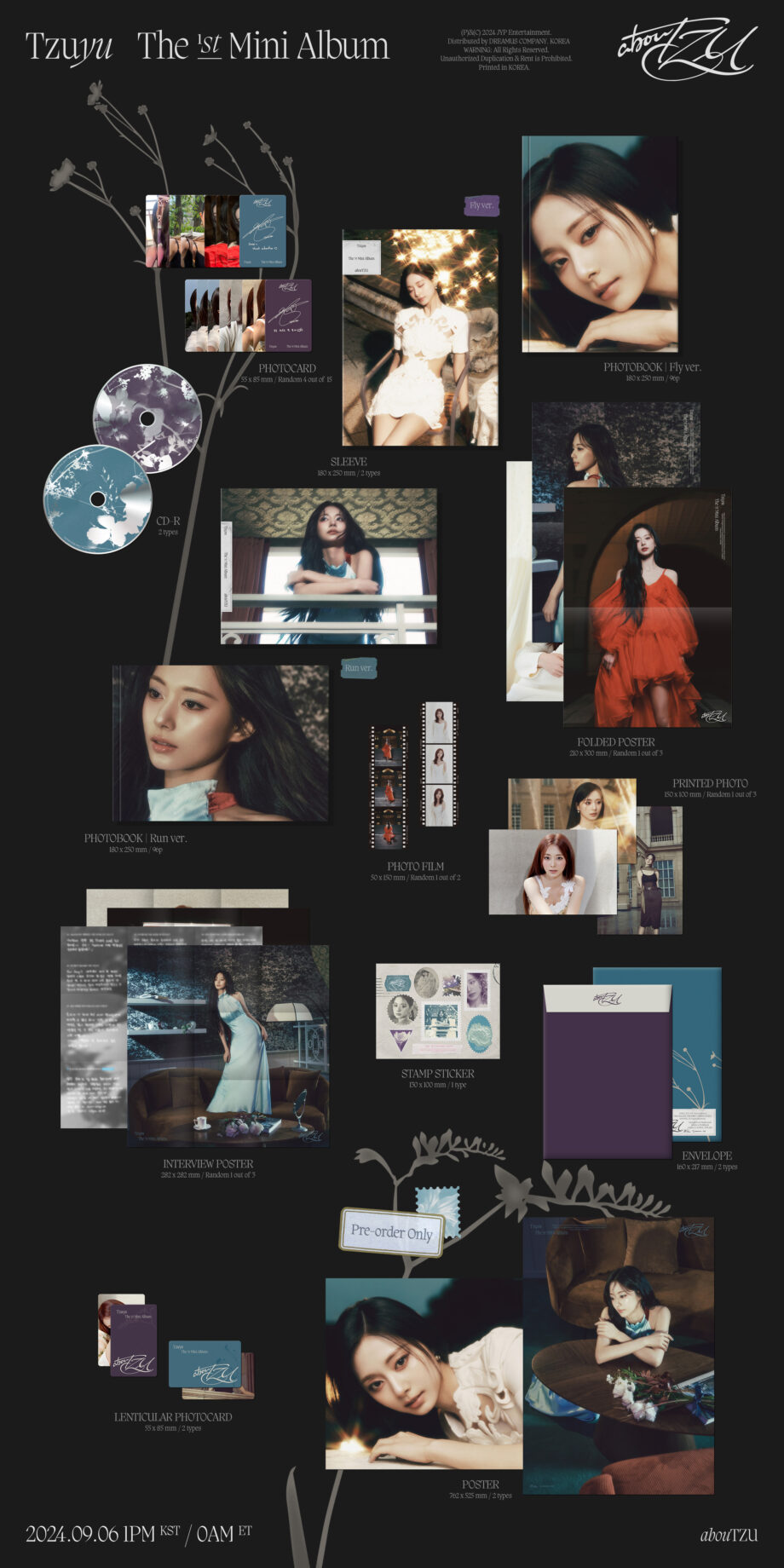 TZUYU (TWICE) - 1st Mini Album [abouTZU]