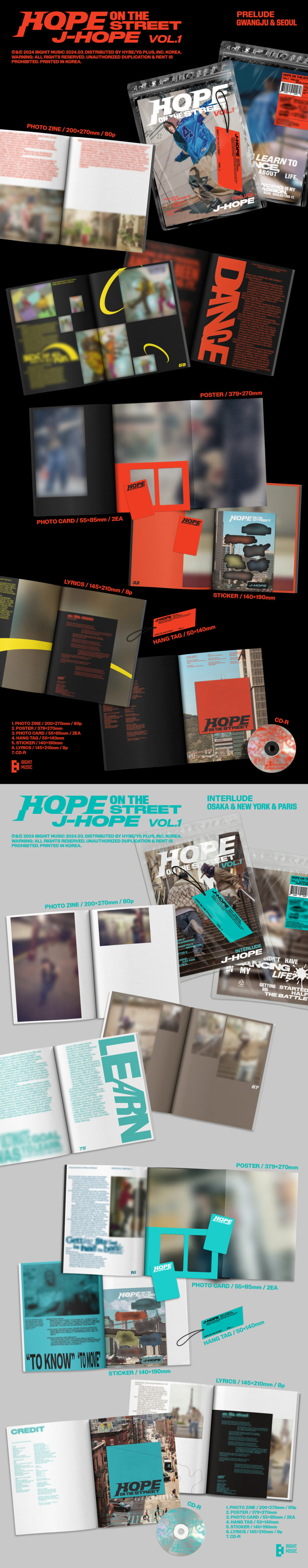 J-HOPE (BTS) - [HOPE ON THE STREET VOL.1]