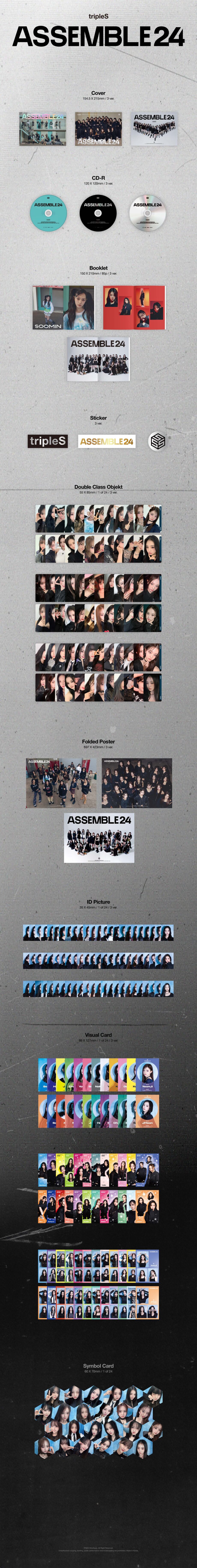 tripleS - 1ST FULL ALBUM [ASSEMBLE24]