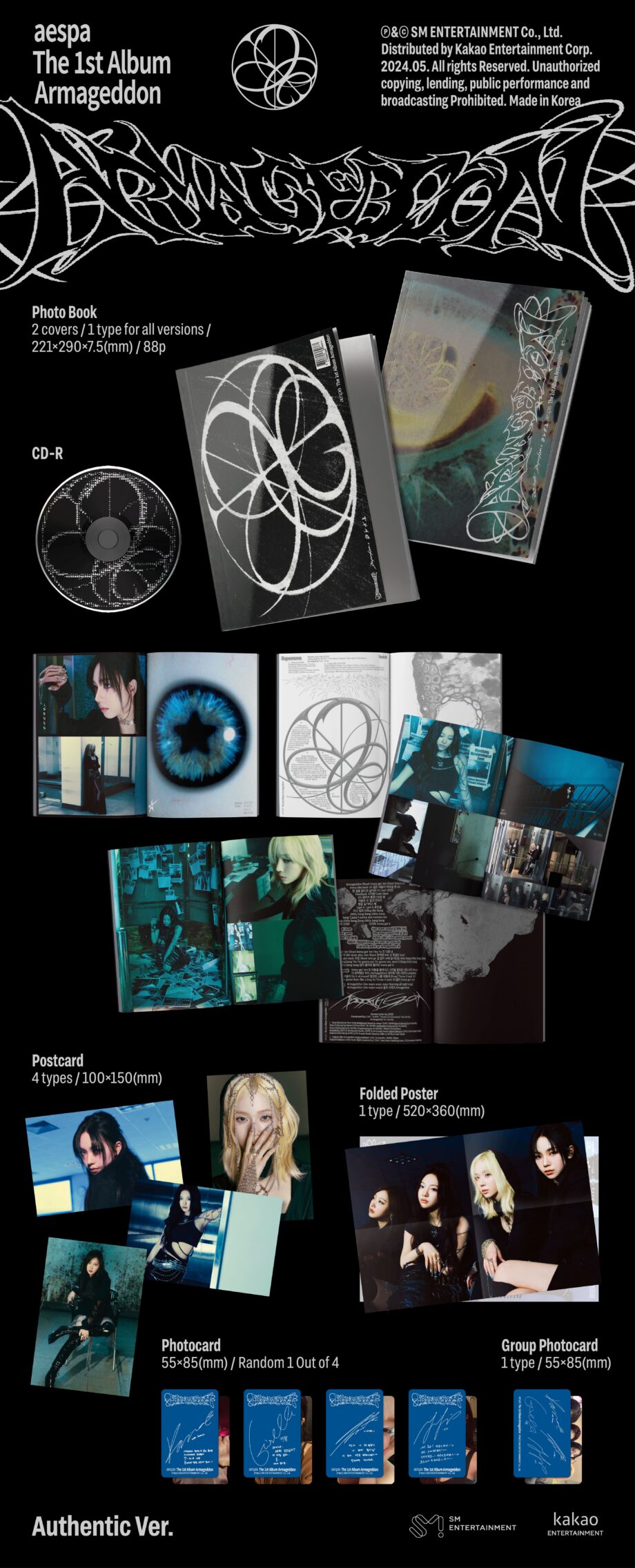 aespa – 1ST FULL ALBUM [Armageddon] (Authentic Ver.)