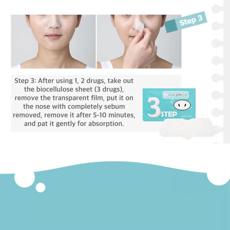 [Holika Holika] Pig-Clear Black Head 3 steps kit