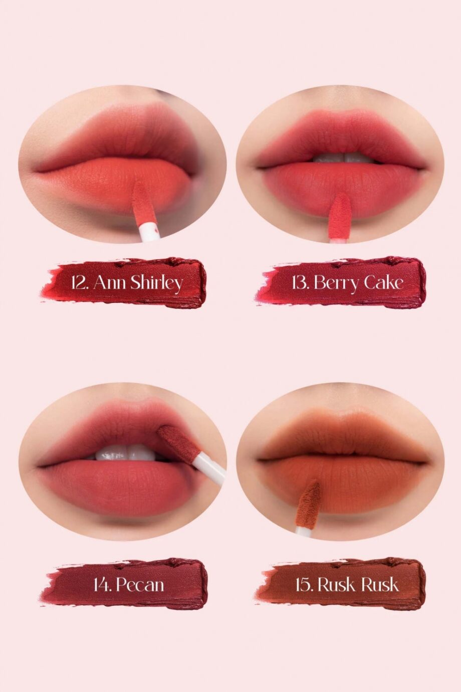 [rom&nd] Zero Velvet Tint Nude&Baked Velvet [#12~17]