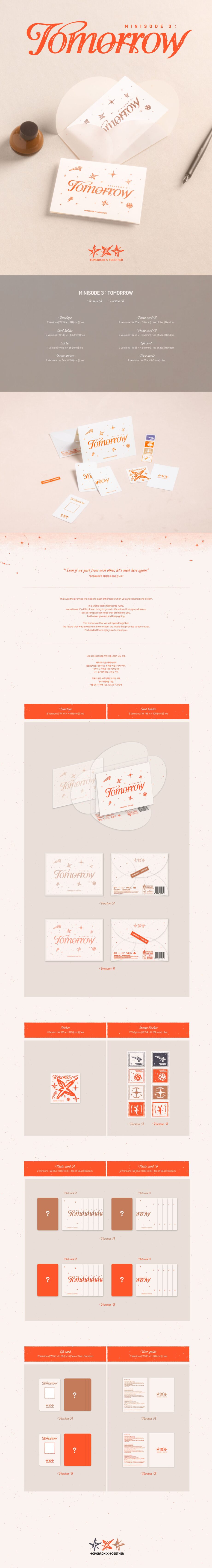 TOMORROW X TOGETHER - 6TH MINI ALBUM [minisode 3: TOMORROW] (Weverse Ver.)