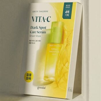 [GOODAL] Green Tangerine Vita-C Dark Spot Care Serum Mask Sheet