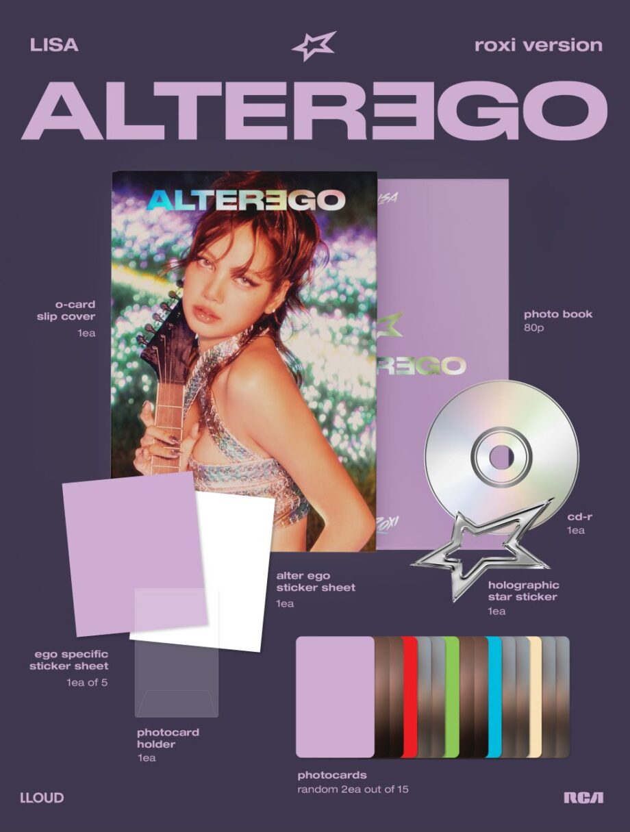 LISA (BLACKPINK) - LISA [Alter Ego - Photobook Roxi Ver.]
