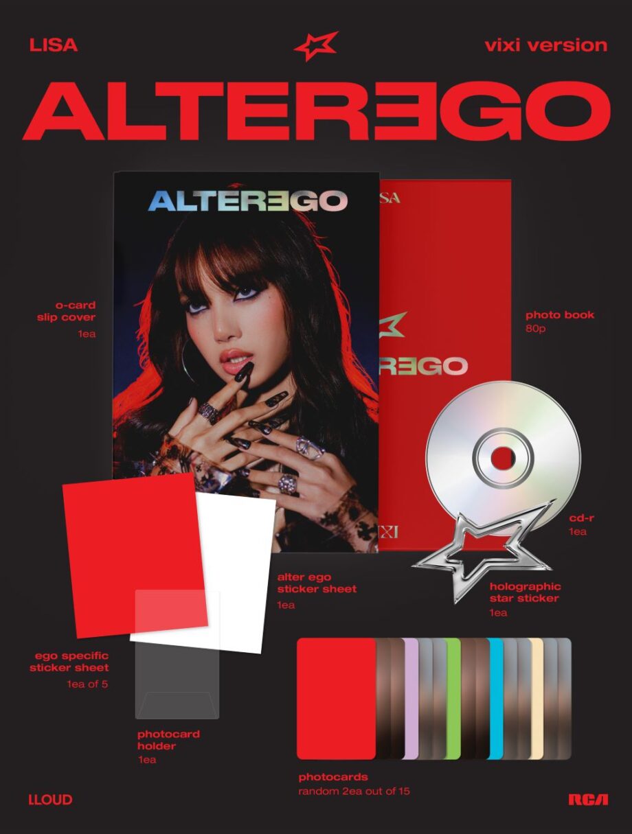 LISA (BLACKPINK) - LISA [Alter Ego - Photobook Vixi Ver.]