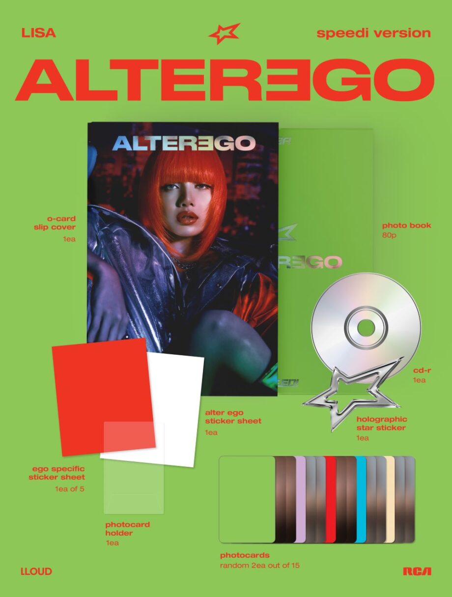 LISA (BLACKPINK) - LISA [Alter Ego - Photobook Speedi Ver.]