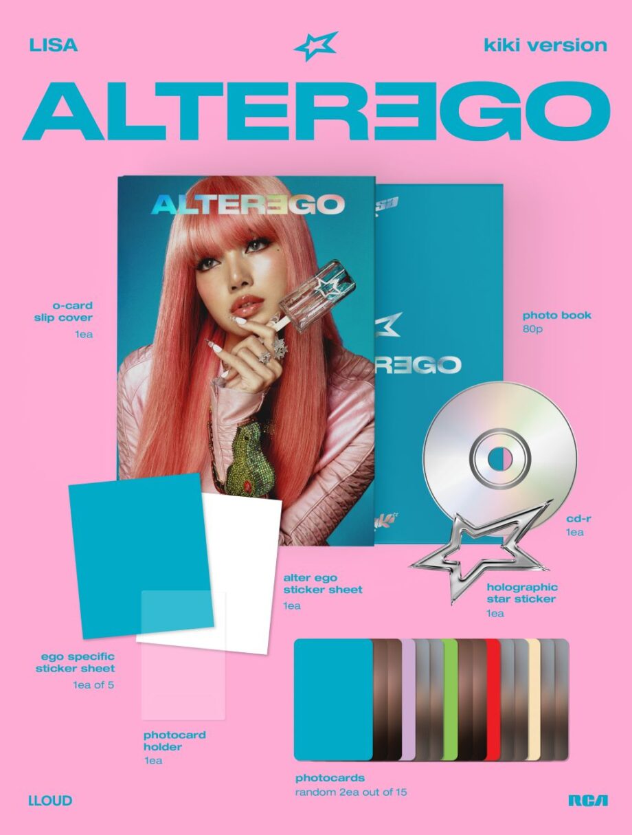LISA (BLACKPINK) - LISA [Alter Ego - Photobook Kiki Ver.]