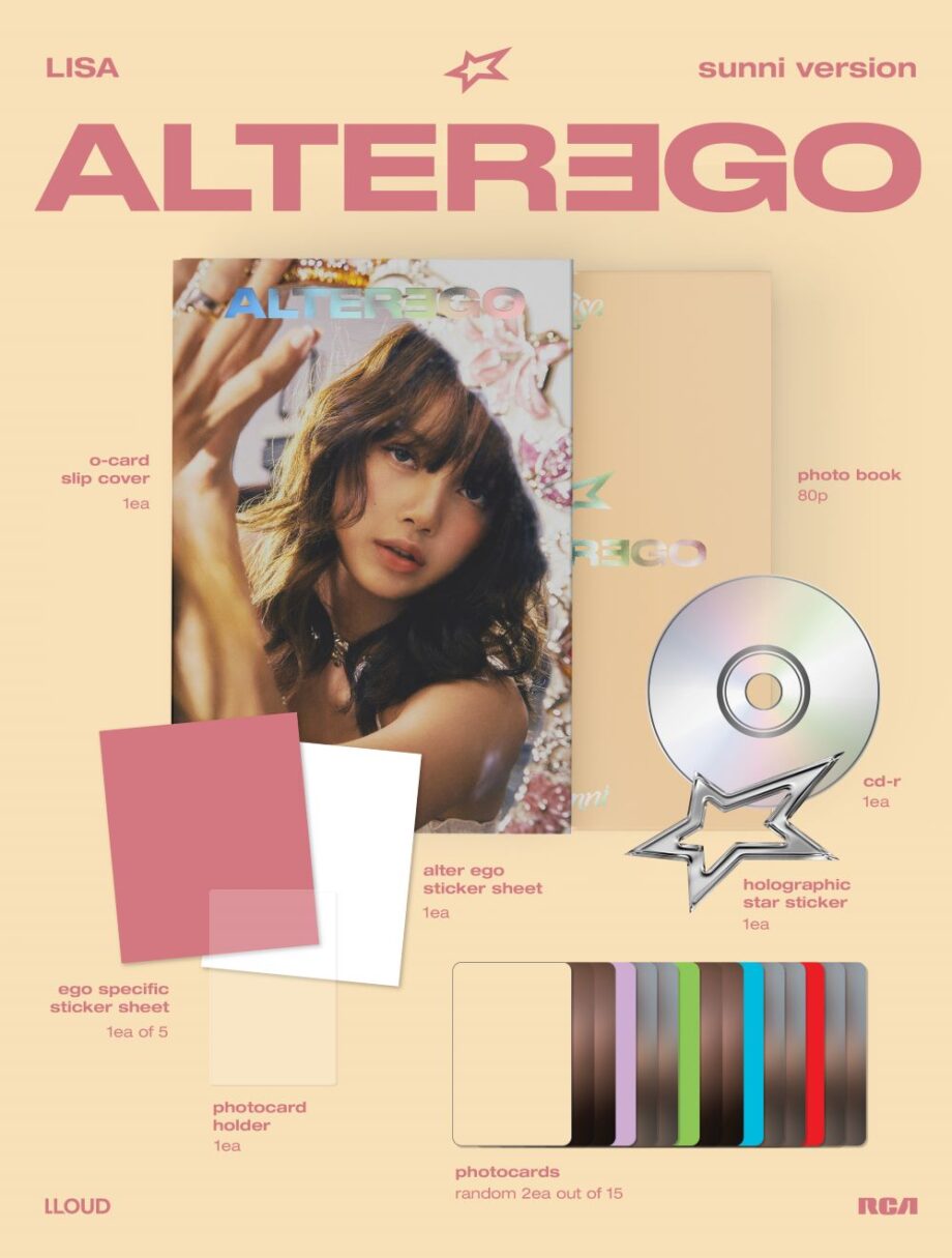 LISA (BLACKPINK) - LISA [Alter Ego - Photobook Sunni Ver.]