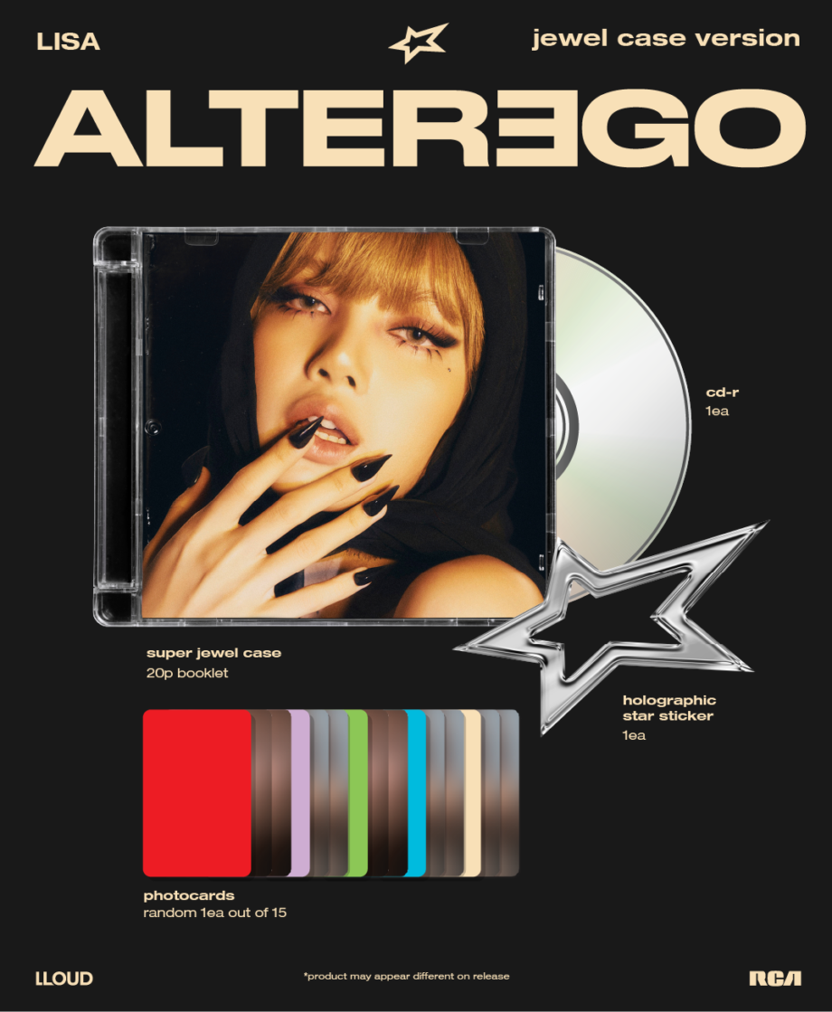 LISA (BLACKPINK) - LISA [Alter Ego - Jewel Case]