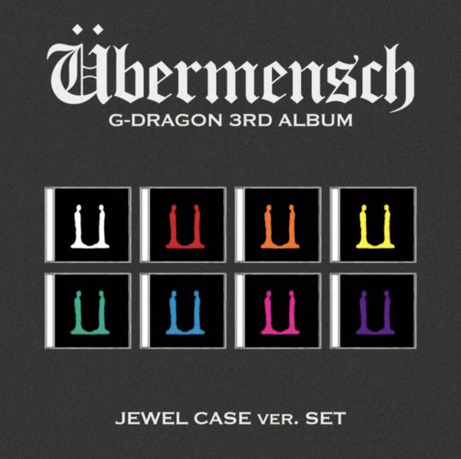 G-DRAGON - 3rd mini album [Übermensch] (JEWEL ver.)