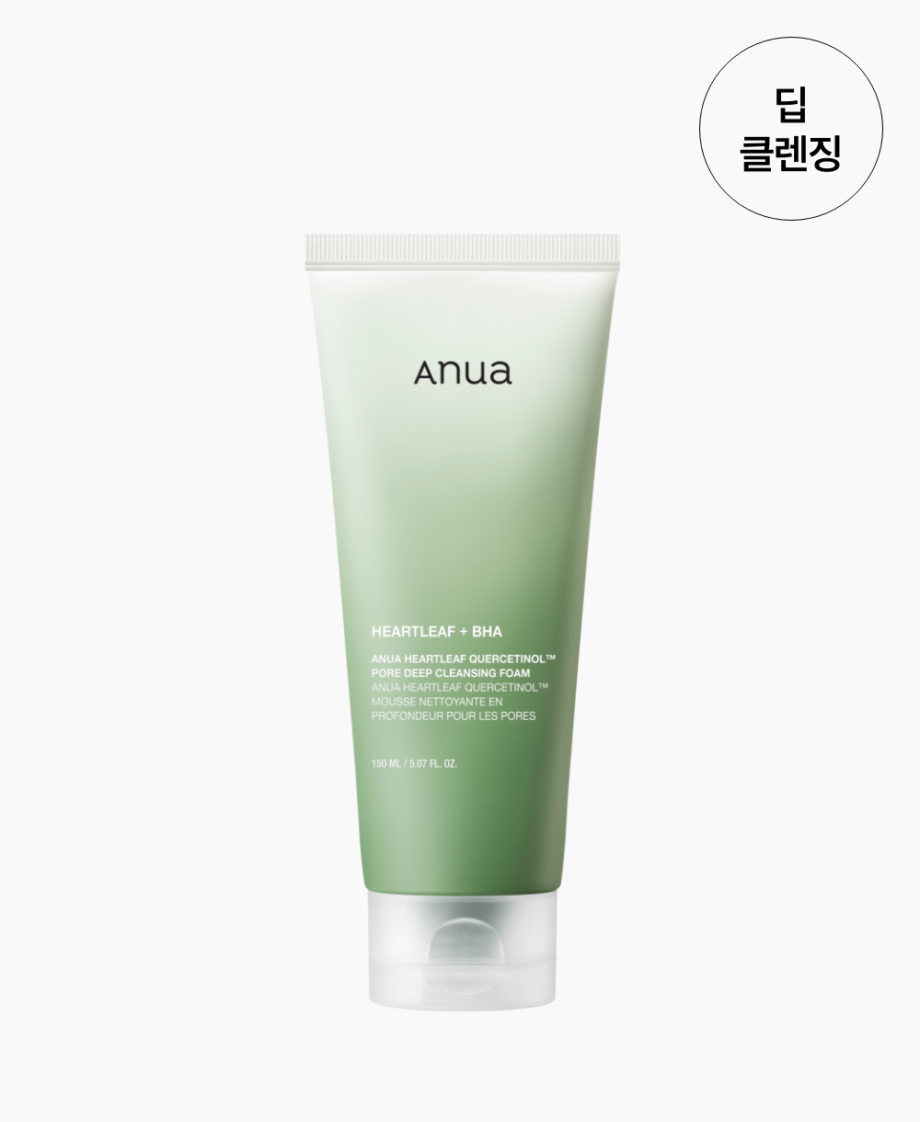[Anua] *Renewal* Heartleaf Quercetinol Cleansing Foam 150ml