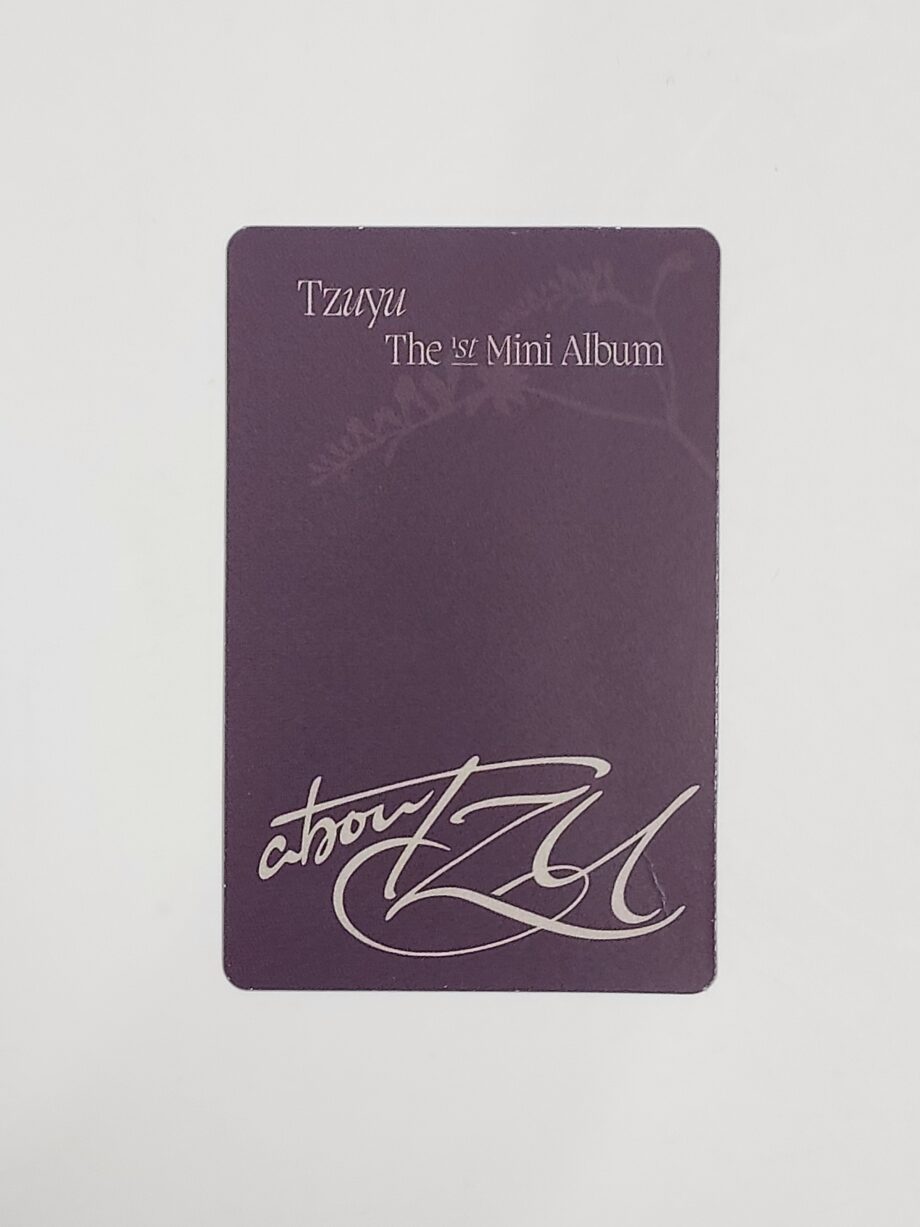 (POB) TZUYU (TWICE) - 1ST MINI ALBUM [abouTZU]