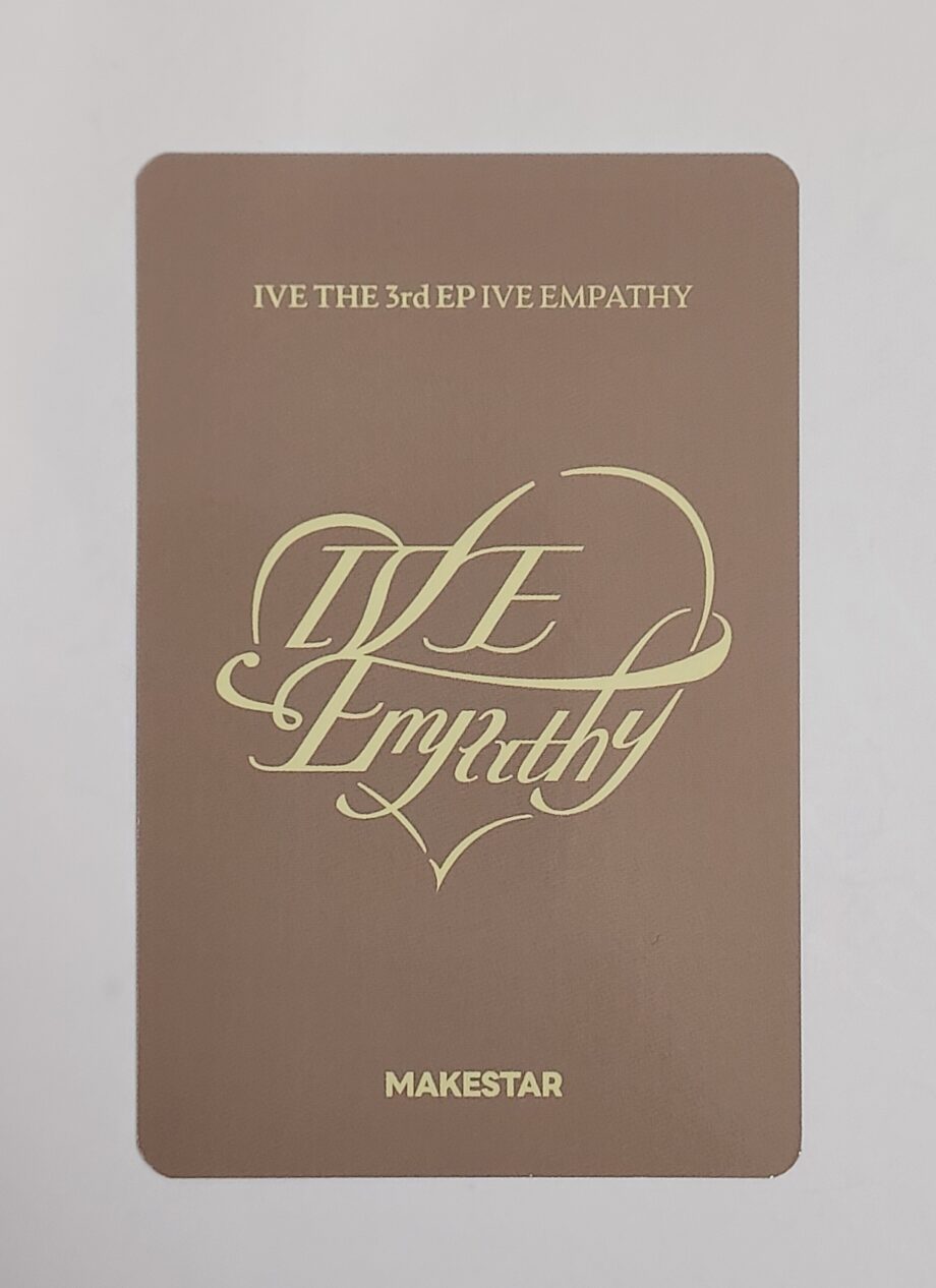(Makestar POB) IVE - IVE THE 3rd EP [IVE EMPATHY]