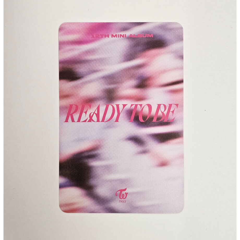 (POB) TWICE – 12TH MINI ALBUM [READY TO BE]