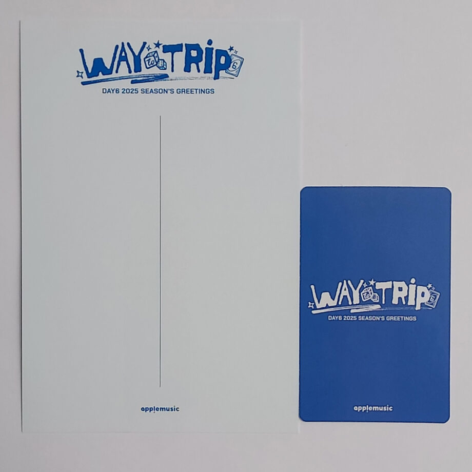 (Applemusic POB) Day6 - 2025 Season’s Greetings ‘Way To Trip’