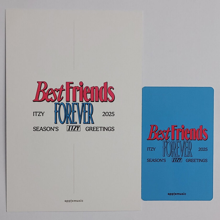 ⁠⁠(Applemusic POB) ITZY - 2025 Season’s Greetings ‘Best Friends Forever’