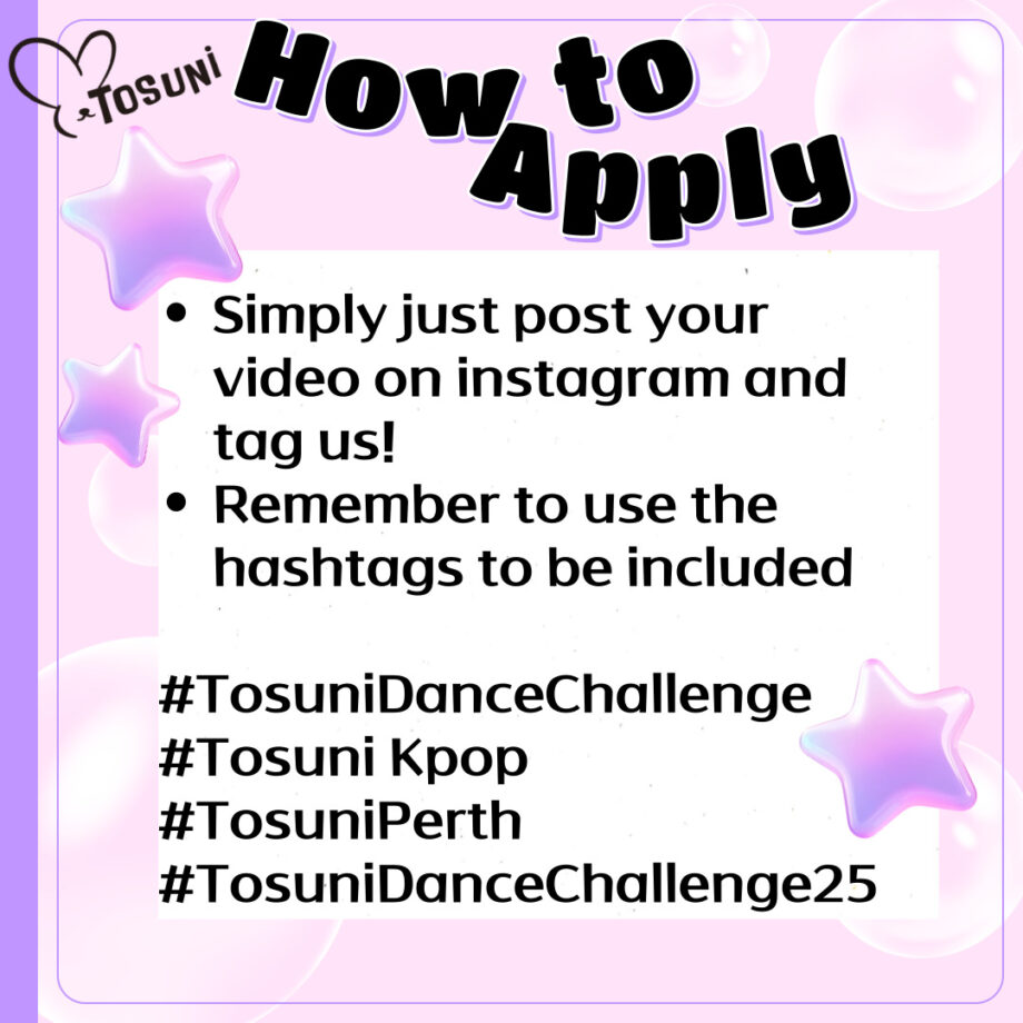 APRIL. 2025 TOSUNI DANCE CHALLENGE