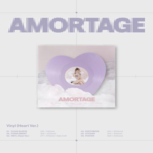[PRE-ORDER] JISOO- mini album [AMORTAGE] (Vinyl) Cut-off Date: 29.May.2025