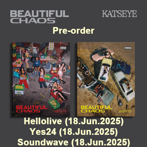 [PRE-ORDER] KATSEYE - [BEAUTIFUL CHAOS]