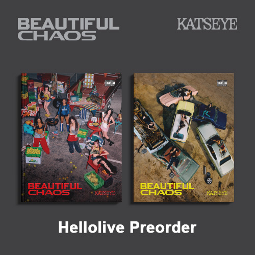 [PRE-ORDER/Hellolive POB] KATSEYE - [BEAUTIFUL CHAOS] Cut-off Date: 18.June.2025