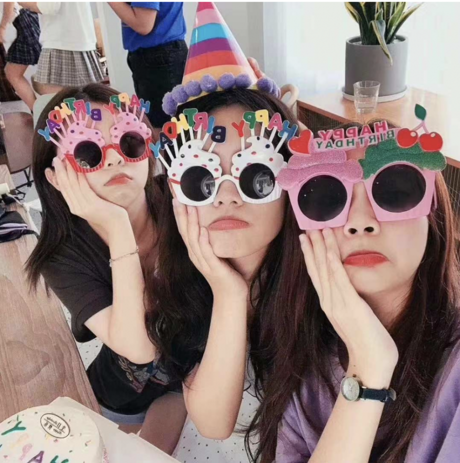 HBD Fun Sunglasses