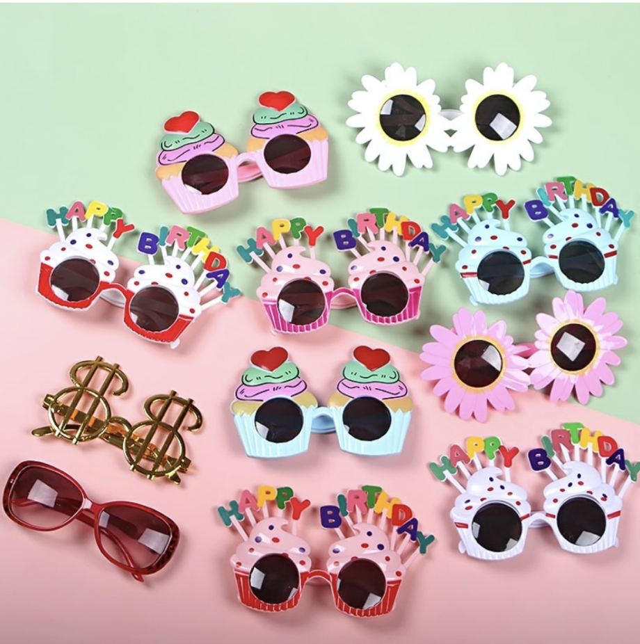 HBD Fun Sunglasses