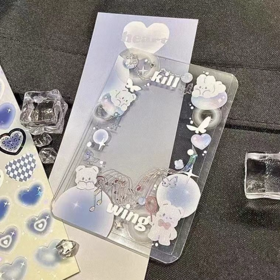 Plain Photocard Toploaders 4pcs (2types)