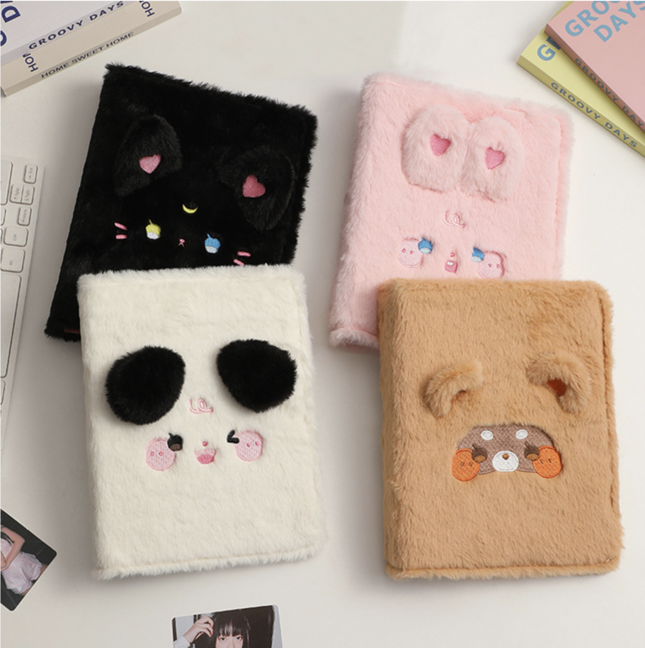 A5 Plush Photocard Albums