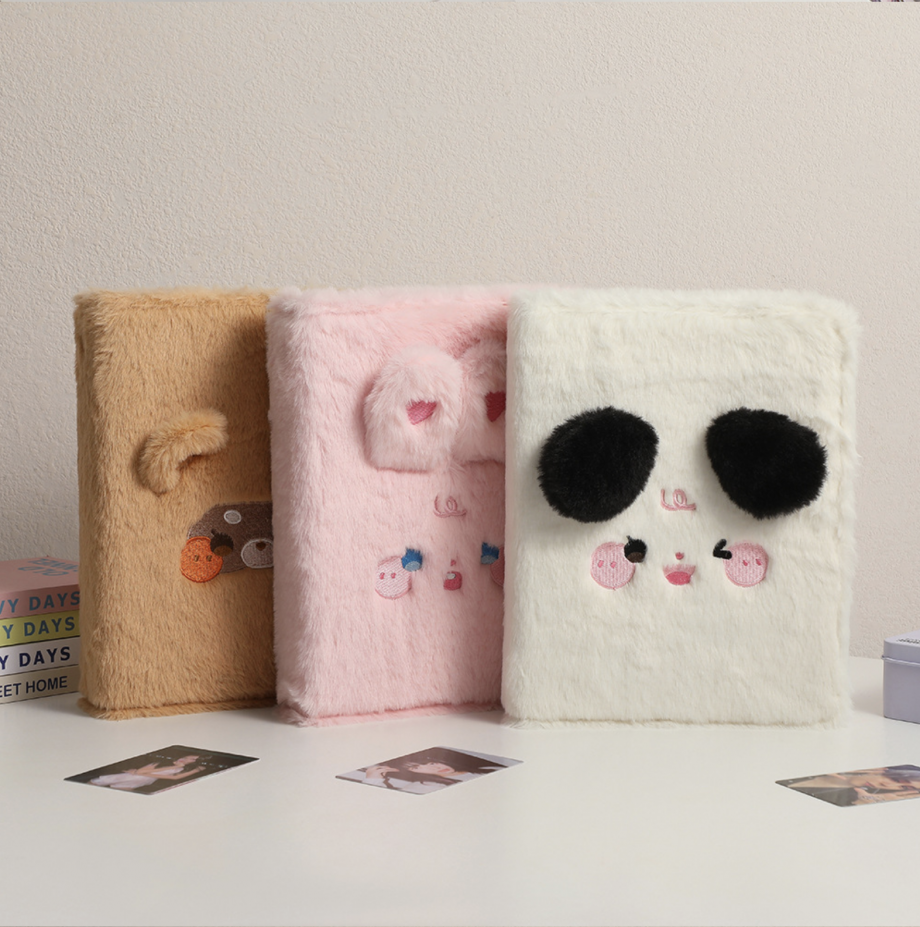 A5 Plush Photocard Albums