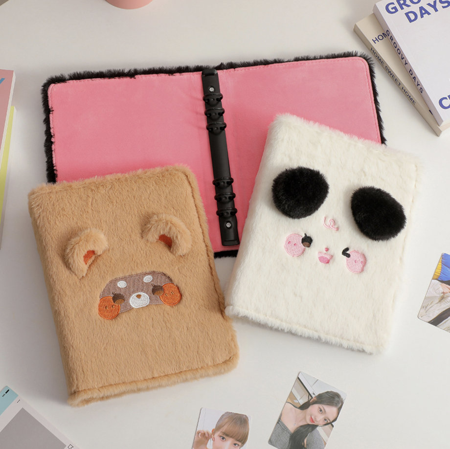 A5 Plush Photocard Albums