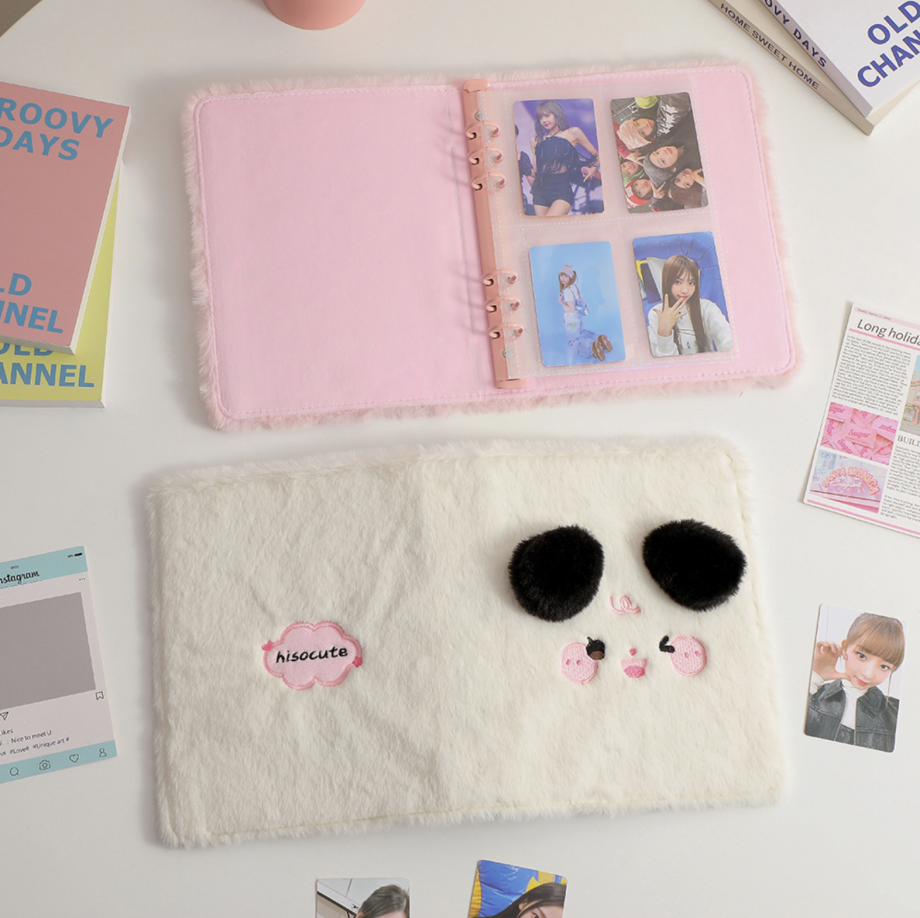 A5 Plush Photocard Albums